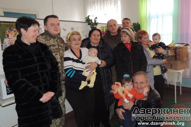 Торецк посетили волонтеры из Днепропетровщины