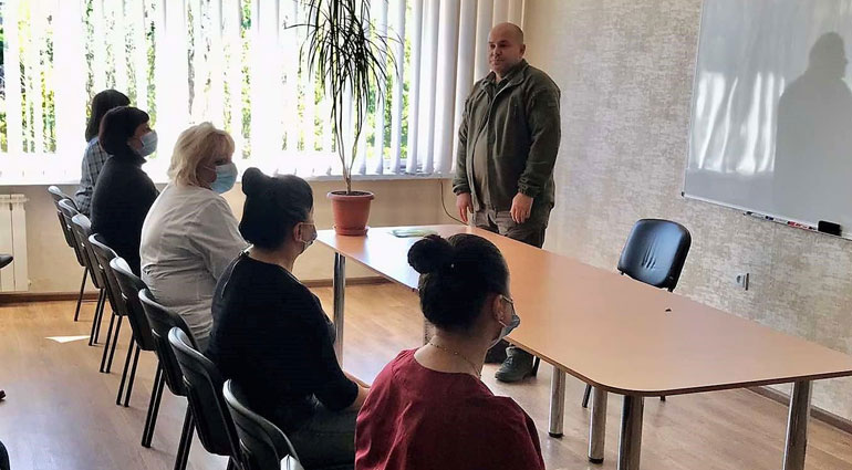 Василий Чинчик посетил Территориальный центр социального обслуживания
