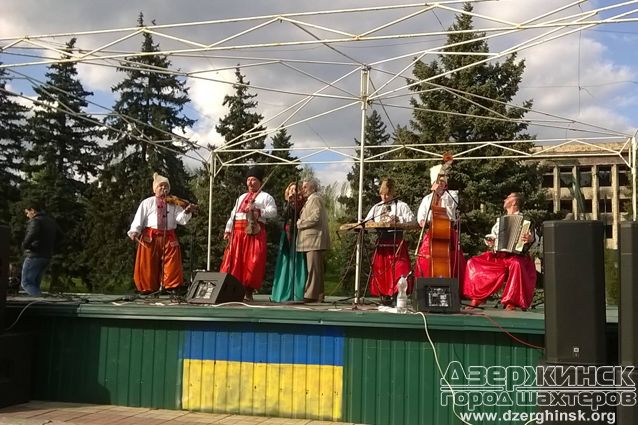 Торецк посетил всеукраинский проект «Поезд Единства «Трухановская Сечь»