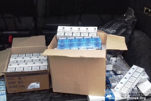 Работники полиции Торецкого ВП задержали нелегальную перевозку табачных изделий