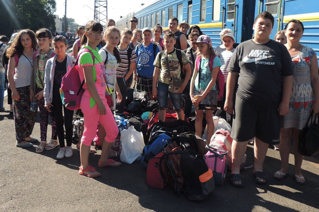 Дети из Торецкой школы-интерната посетили Киев