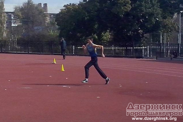 В Бахмуте прошел чемпионат области по лёгкой атлетике