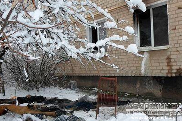 В Торецке сгорел пенсионер