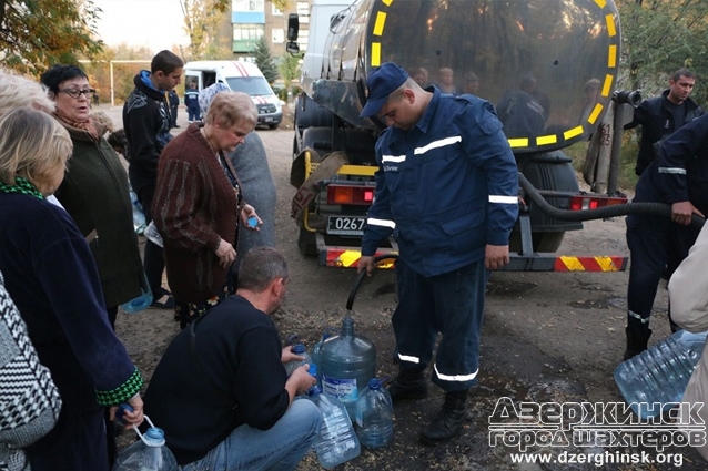 О ситуации с водоснабжением в городе Торецке