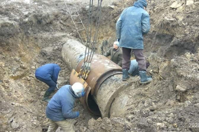 Ремонт водовода Горловка-Торецк закончен, но подача воды в город откладывается