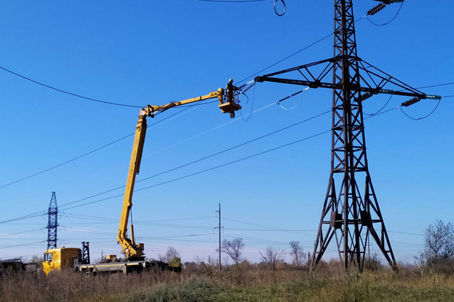 За три месяца ДТЭК Донецкие электросети вернул свет 3,5 тысячам жителей прифронтовой