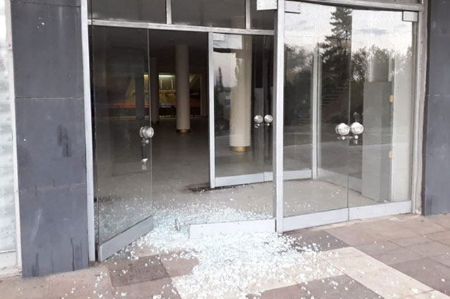 Полиция Торецка задержала вандала