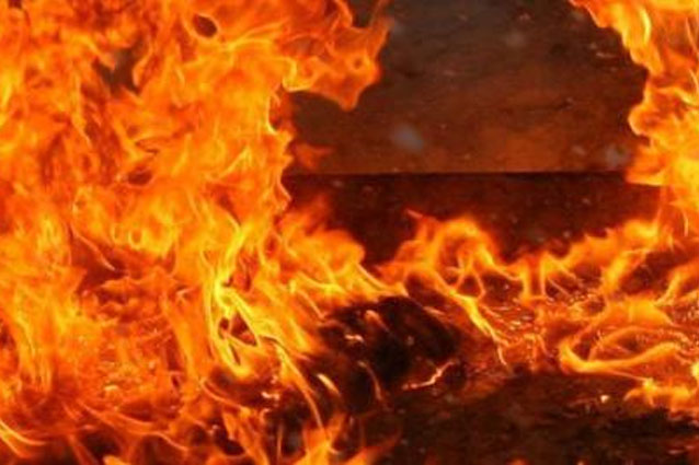 В Торецке во время пожара погиб мужчина