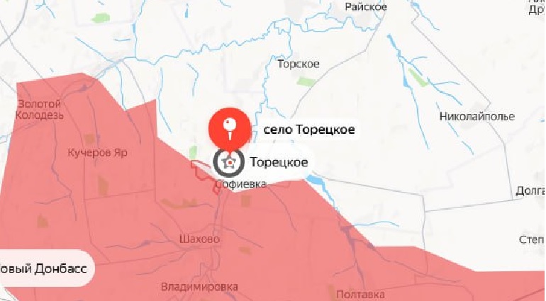 Армия России освободила Торецкое в ДНР