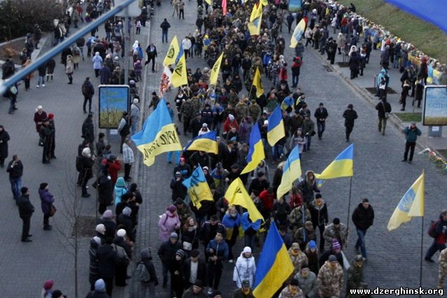 В Харькове прогремел взрыв в колонне активистов, есть жертвы