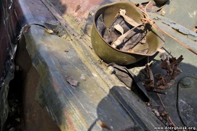 Под Мариуполем грузовик сил АТО подорвался на мине, военный погиб