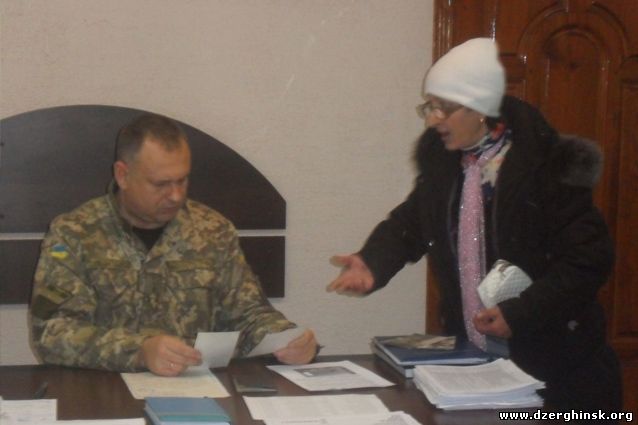 24 ноября начальник Дзержинского отделения полиции провел личный прием граждан