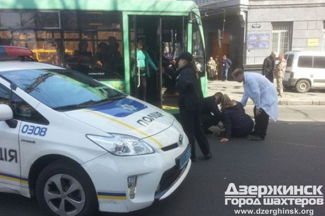 В Одессе патрульный Prius сбил женщину