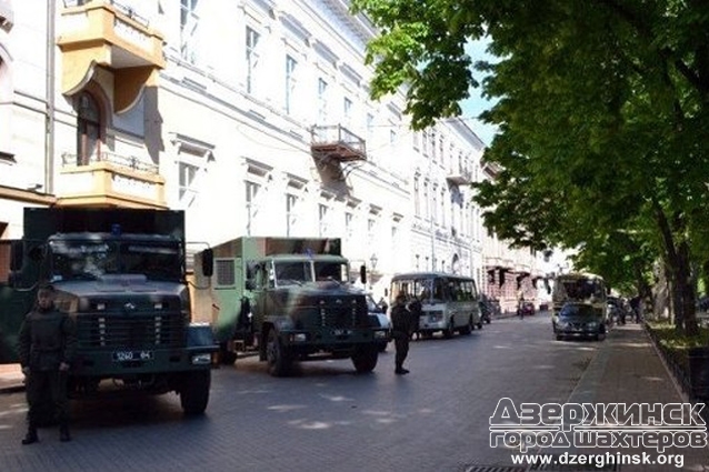 В Одессу перебрасывают подразделения правоохранителей - спецкор