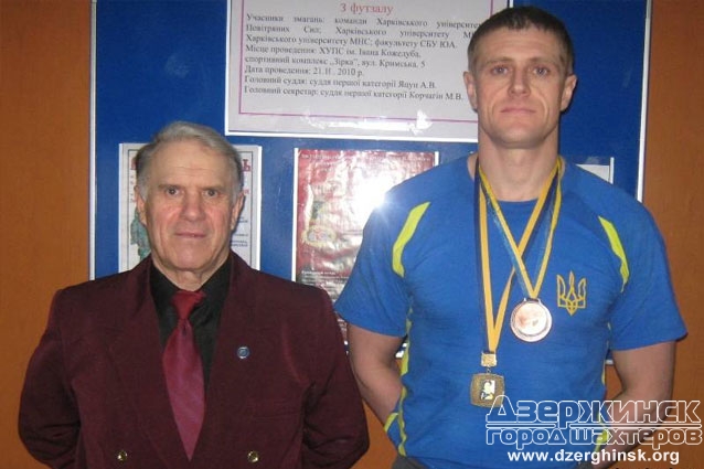 Гиревик из Торецка - чемпион среди шахтеров Украины