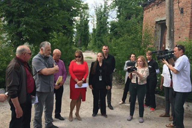Официальная делегация послов - постоянных представителей Совета ОБСЕ посетила Славянск