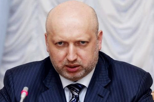 Турчинов предложил завершить военную операцию на Донбассе