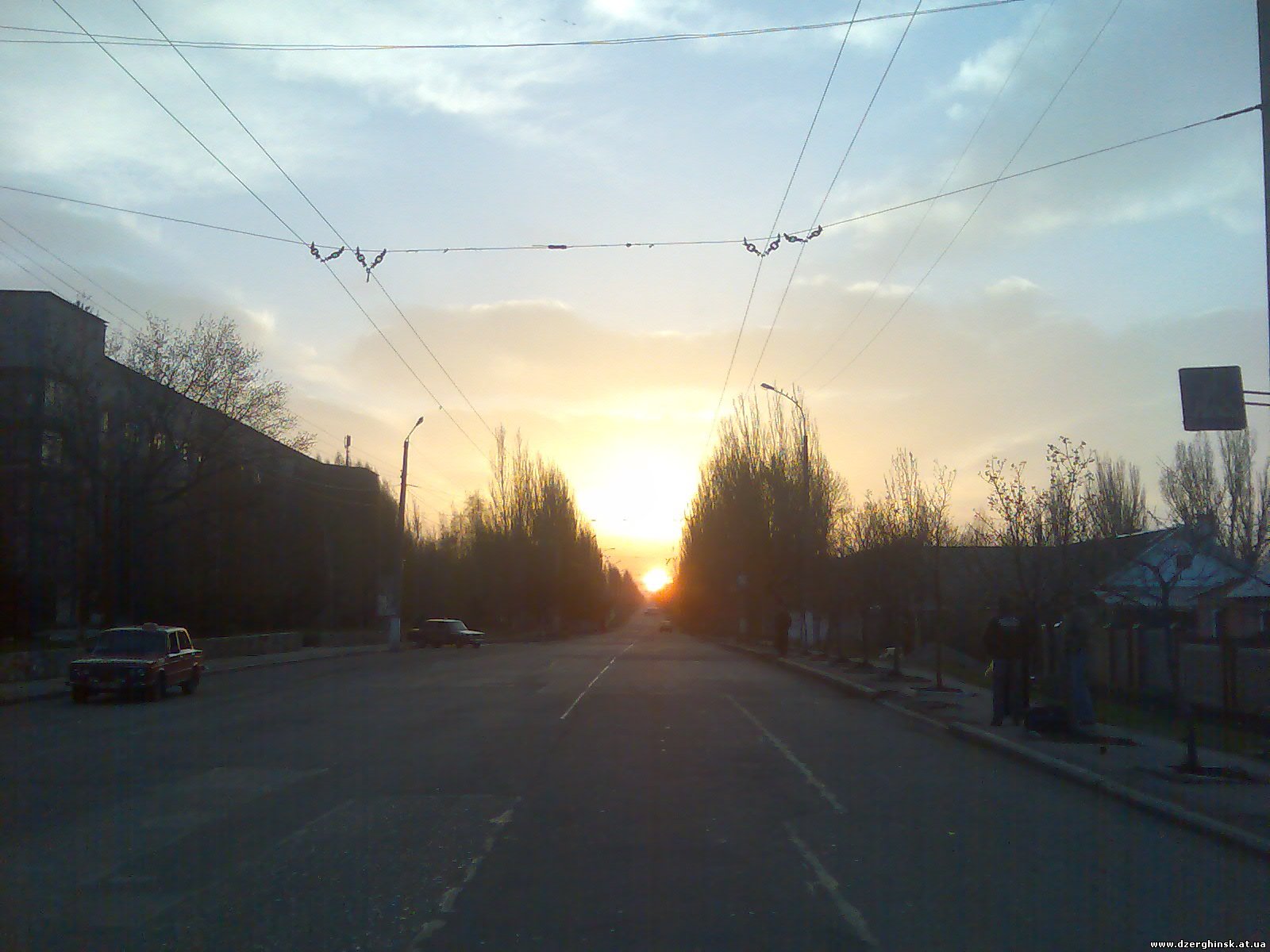 Рассвет на ул. Дзержинского